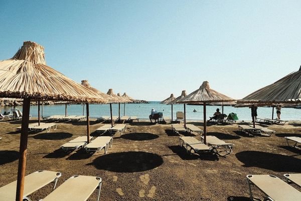 Marina Beach at Kato Gouves, Crete